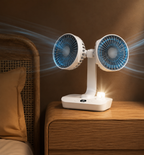 Ventilador doble cabezal automático